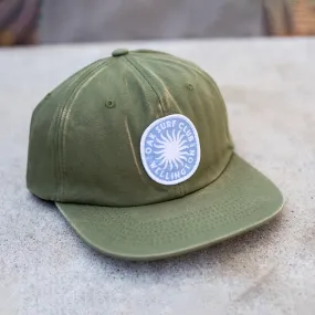 OAK SURF CLUB SUN PATCH HAT - LIGHT GREEN