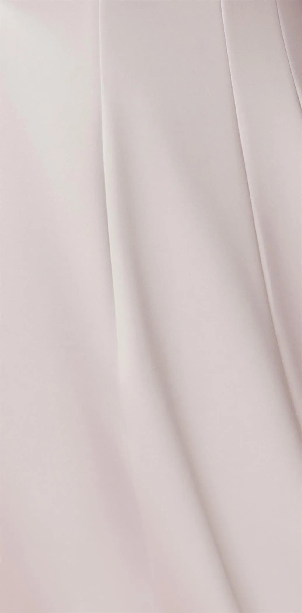 ONE SHOULDER RUFFLE OVERLAY TRUMPET LONG GOWN NARI-E467W