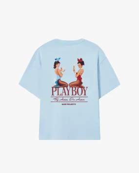PIN-UP TEE BABY BLUE