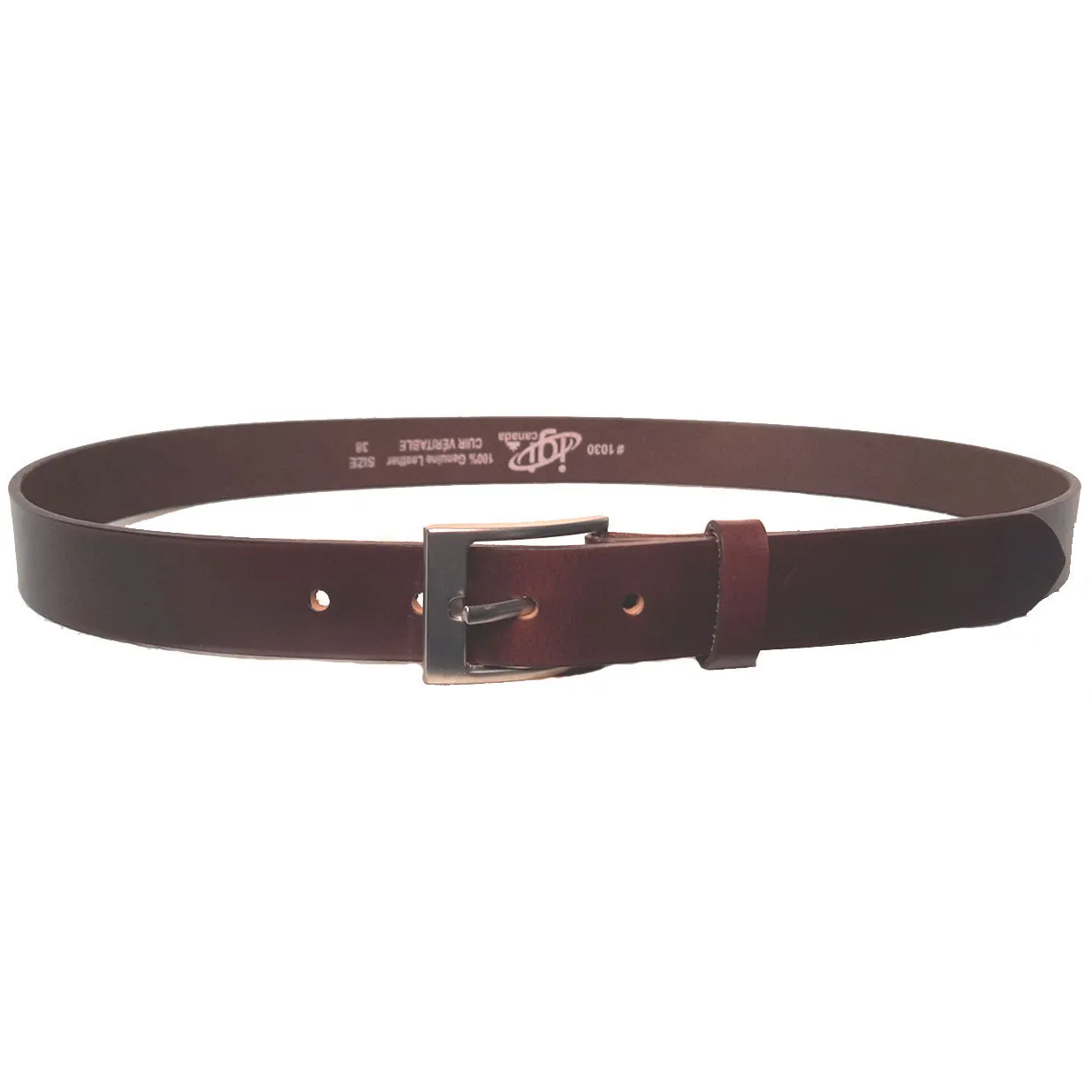 Plain Genuine Leather Belt 30mm