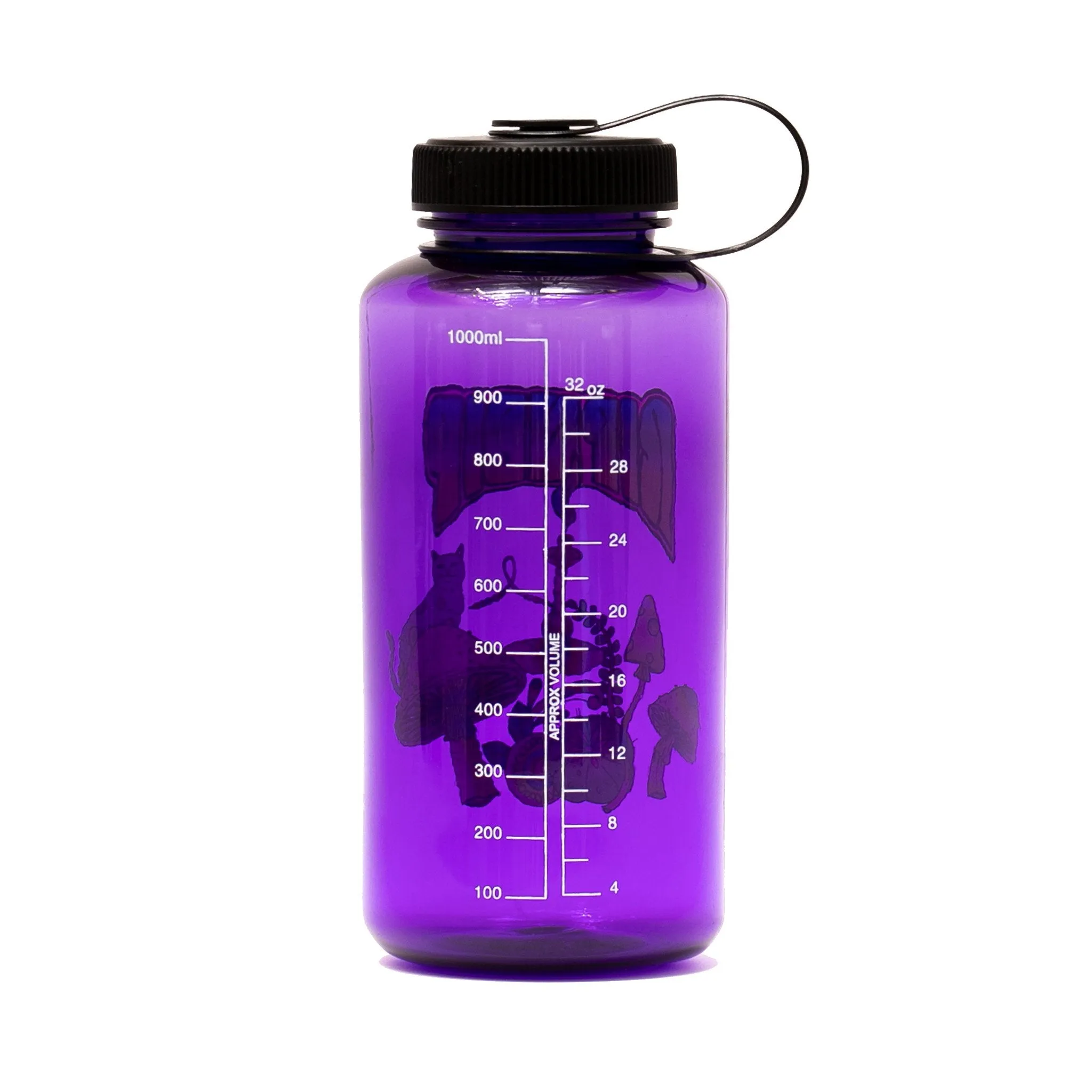 Psychedelic Water Bottle (Purple)