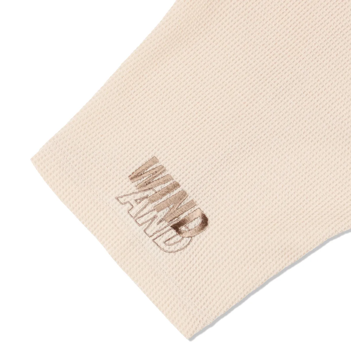 S/S Waffle Raglan Tee Ivory WDS-O-ESS-24-Q3-WAF-03