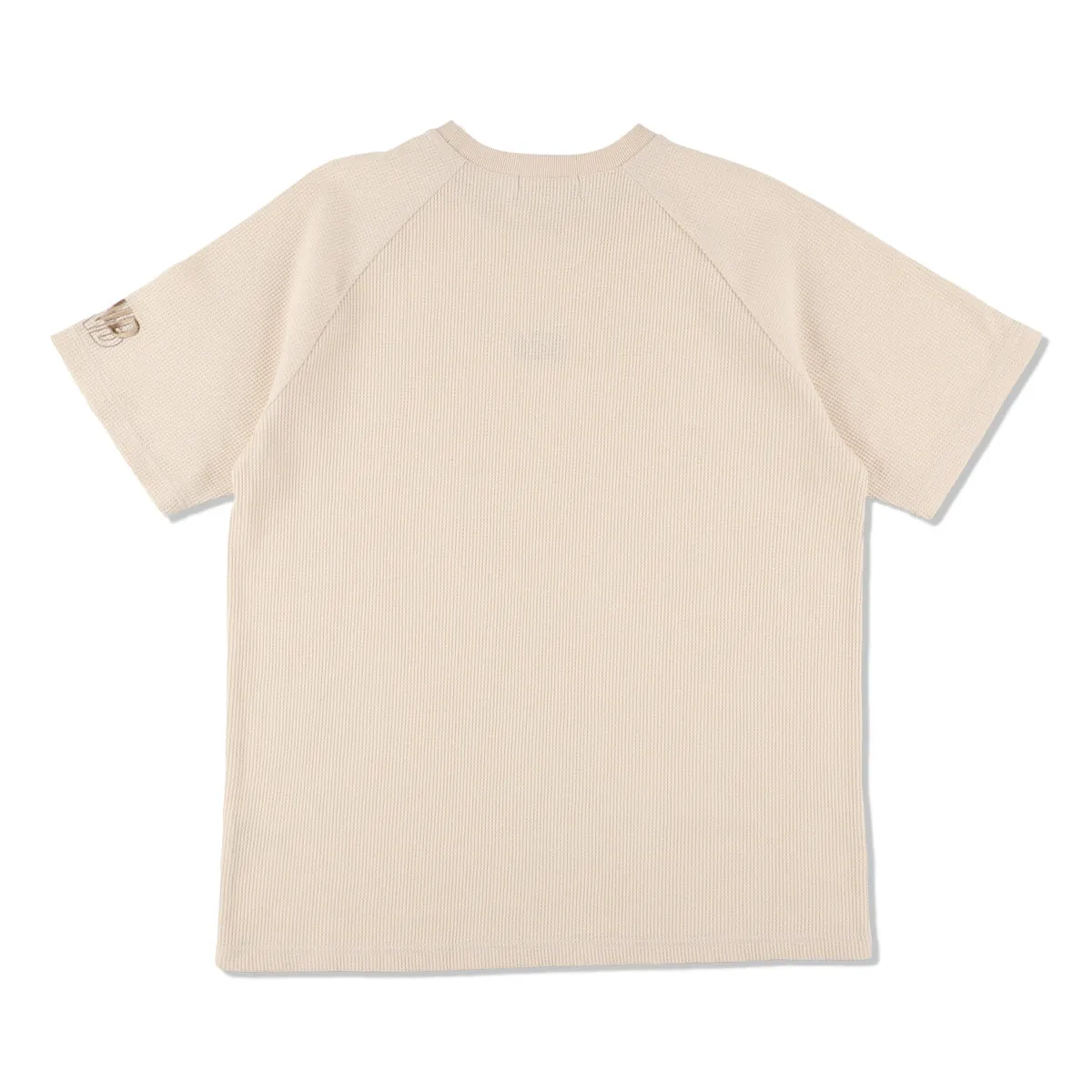 S/S Waffle Raglan Tee Ivory WDS-O-ESS-24-Q3-WAF-03