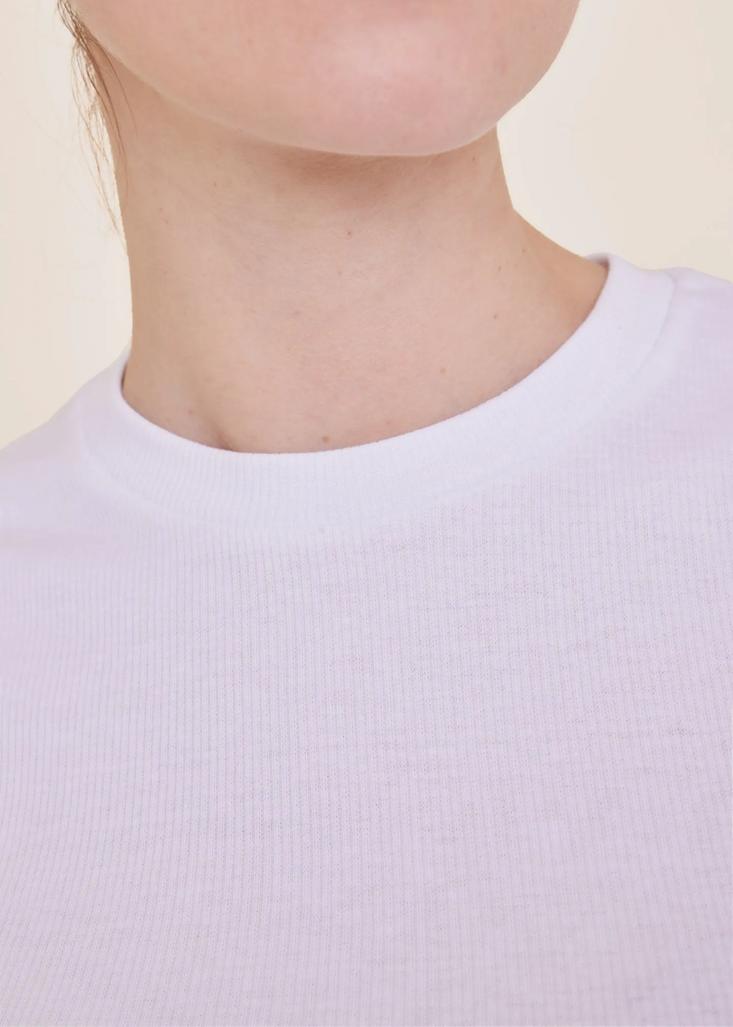 T-shirt Rib basic t-shirt