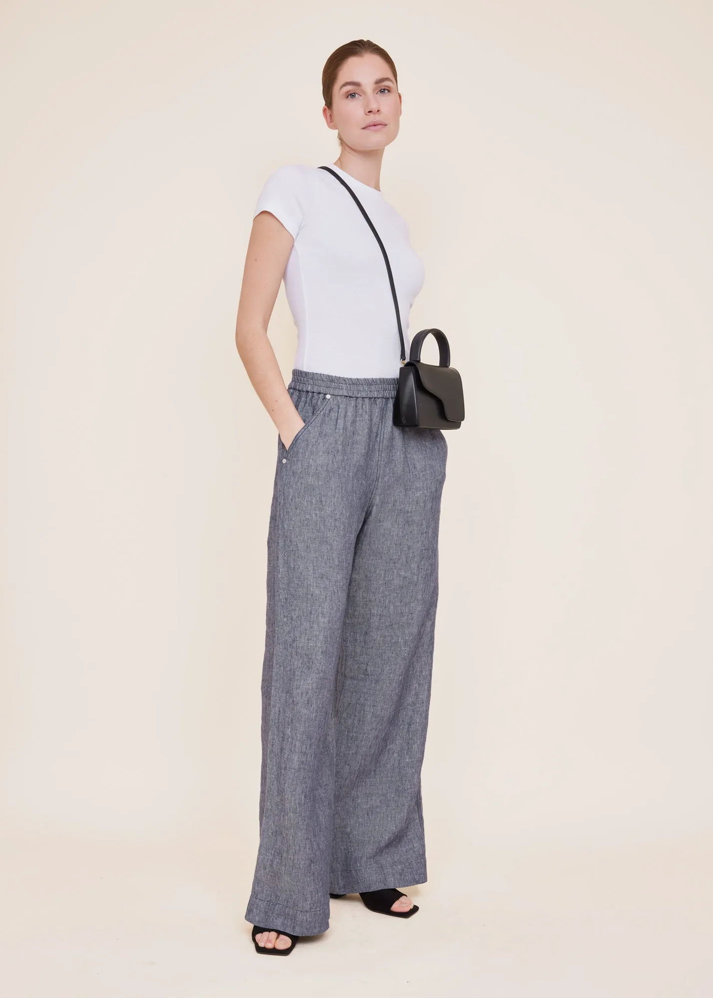 T-shirt Rib basic t-shirt