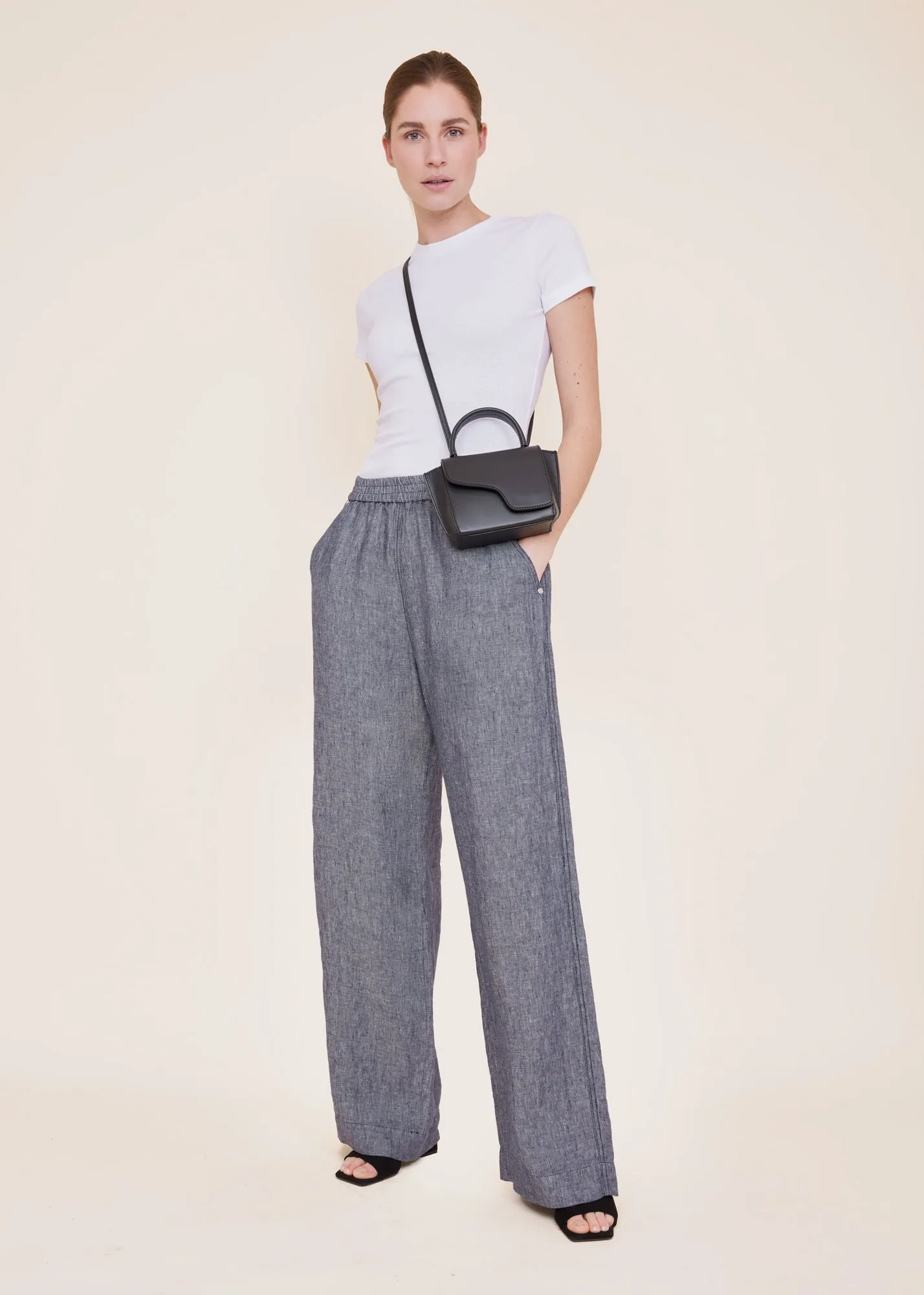 T-shirt Rib basic t-shirt