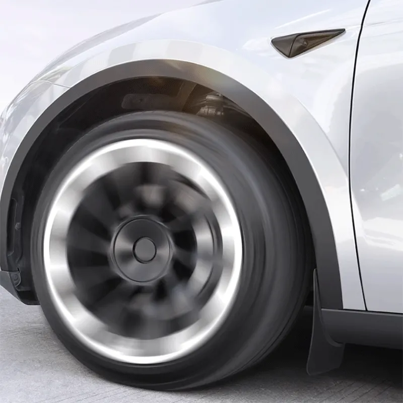 TAPTES® Wheel Hub Protective Circles for Tesla Model Y 20-Inch Hub Caps, Set of 4