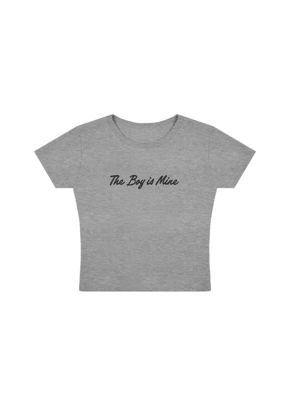 the boy is mine baby tee
