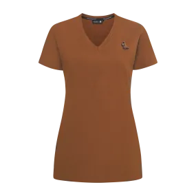 THE CLASSIC WOMEN'S TEE- CHESTNUT