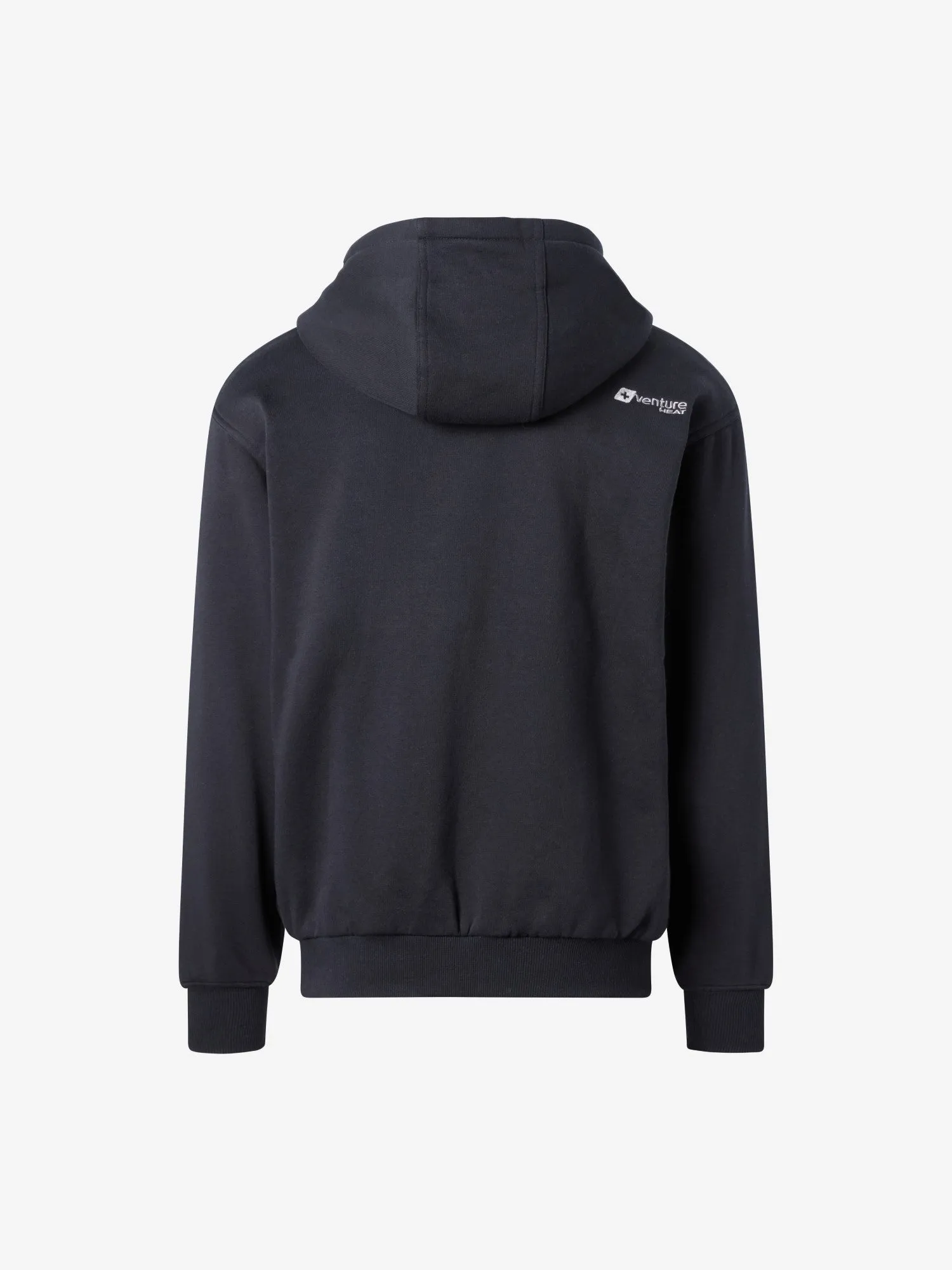 Unisex 11W Heated Polar Fleece Hoodie  - Black - FINAL SALE