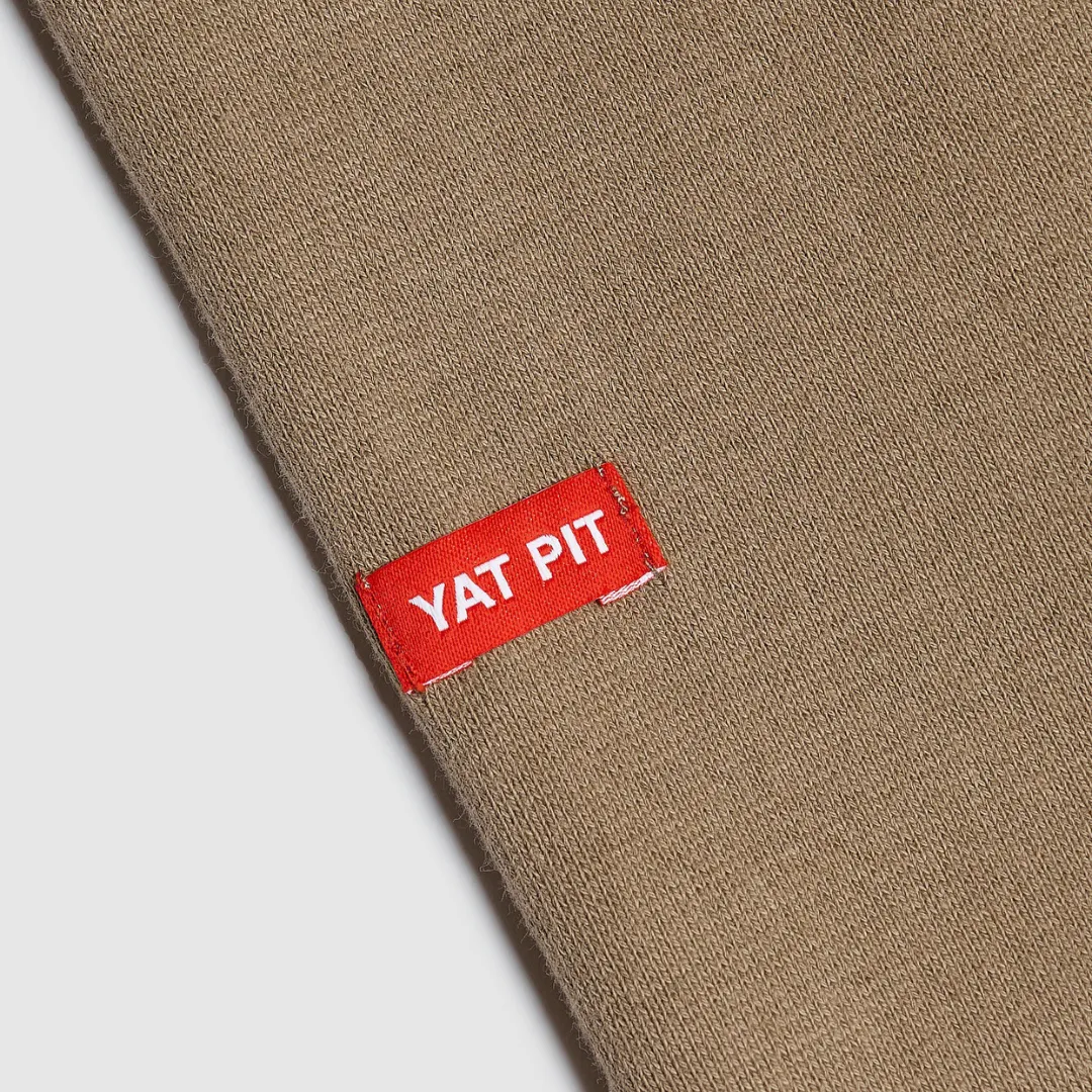Victoria - Waffle Sweater L/S Tee [WALNUT]