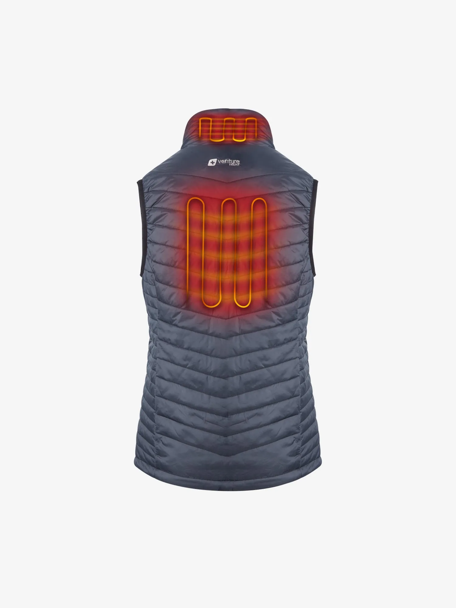 Women's 13W Heated Puffer Vest  - Black - FINAL SALE